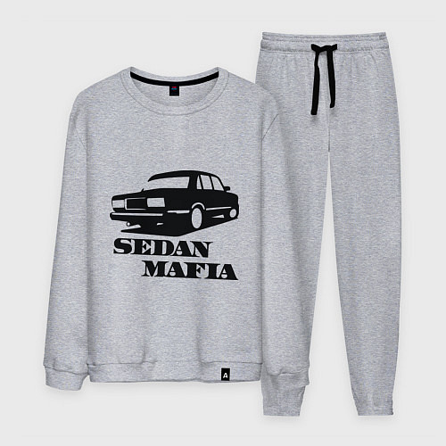 Мужской костюм SEDAN MAFIA / Меланж – фото 1