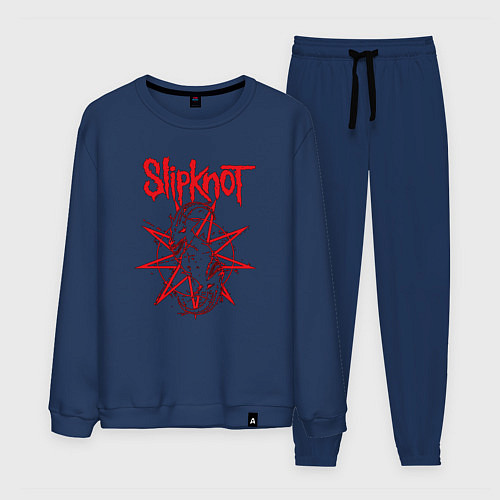 Мужской костюм Slipknot Slip Goats Art / Тёмно-синий – фото 1
