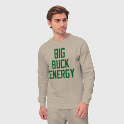 Костюм хлопковый мужской Big Buck Energy, цвет: миндальный — фото 2