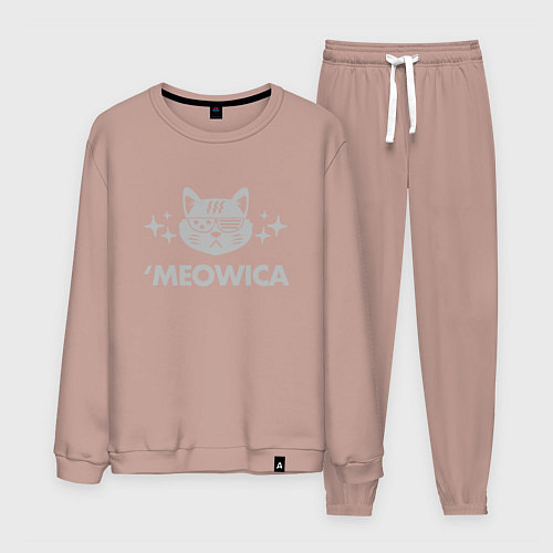 Мужской костюм Meowica / Пыльно-розовый – фото 1