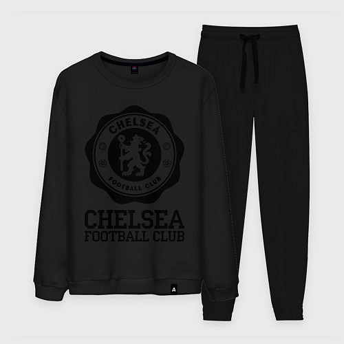 Мужской костюм Chelsea FC: Emblem / Черный – фото 1