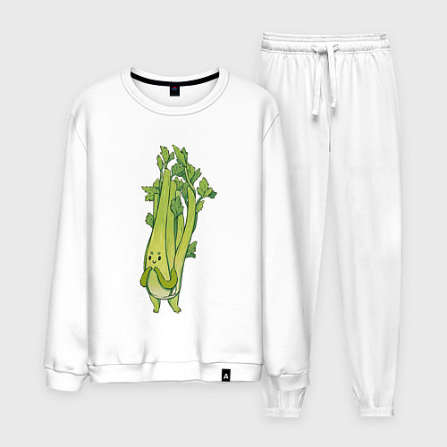 Мужской костюм Сельдерей / Белый – фото 1