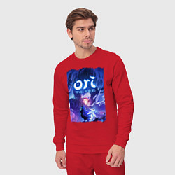 Костюм хлопковый мужской Ori Ори и Блуждающие огоньки, цвет: красный — фото 2