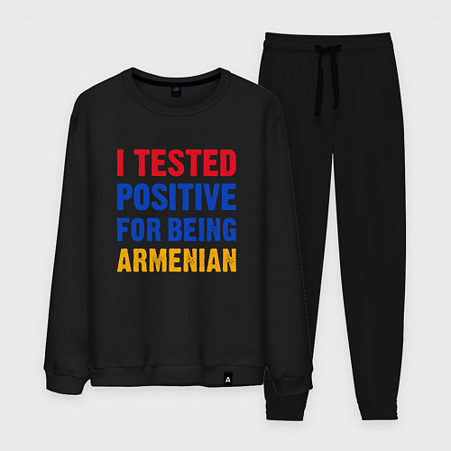 Мужской костюм Tested Armenian / Черный – фото 1