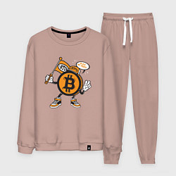 Мужской костюм Биткоин BTC