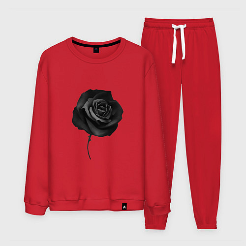 Мужской костюм Чёрная роза Black rose / Красный – фото 1