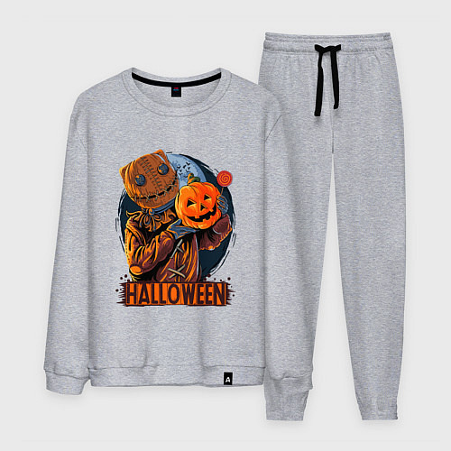 Мужской костюм Halloween Scarecrow / Меланж – фото 1