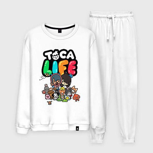 Мужской костюм Toca Life / Белый – фото 1