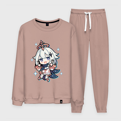 Мужской костюм Paimon тян / Пыльно-розовый – фото 1