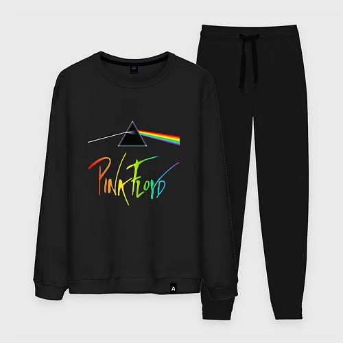 Мужской костюм PINK FLOYD COLOR LOGO / Черный – фото 1