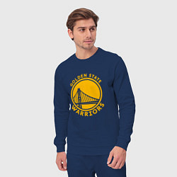 Костюм хлопковый мужской Golden state Warriors NBA, цвет: тёмно-синий — фото 2