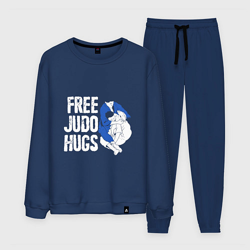 Мужской костюм Judo Hugs / Тёмно-синий – фото 1