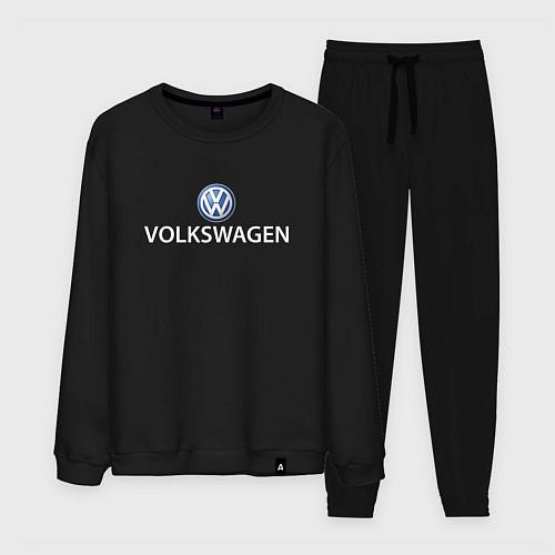 Мужской костюм VOLKSWAGEN LOGO / Черный – фото 1