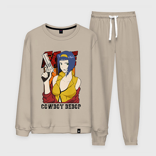 Мужской костюм Fei / Миндальный – фото 1