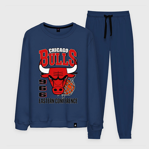 Мужской костюм Chicago Bulls NBA / Тёмно-синий – фото 1