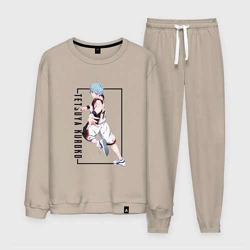 Мужской костюм Бакскетбол Куроко Тэцуя Куроко / Миндальный – фото 1