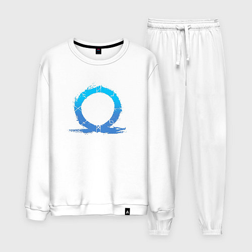 Мужской костюм CBVDJK СИМВОЛ КРАТОСА, БОГ ВОЙНЫ / Белый – фото 1