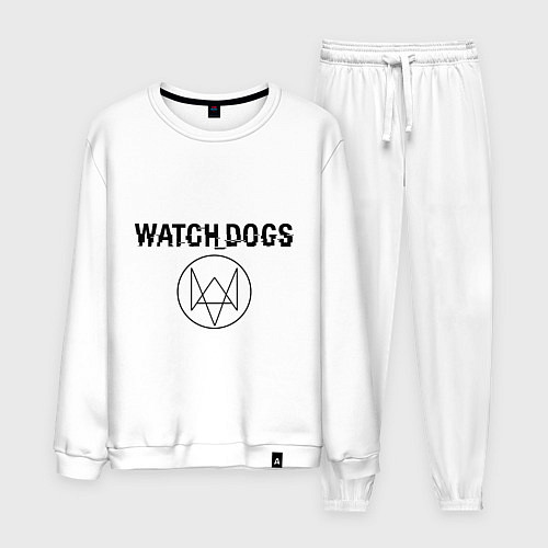 Мужской костюм Watch Dogs / Белый – фото 1
