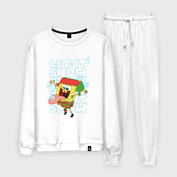 Мужской костюм LET IT SNOW ГУБКА БОБ