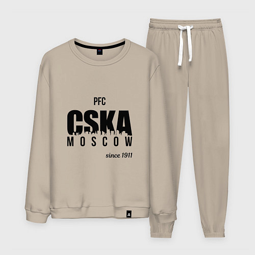 Мужской костюм CSKA since 1911 / Миндальный – фото 1