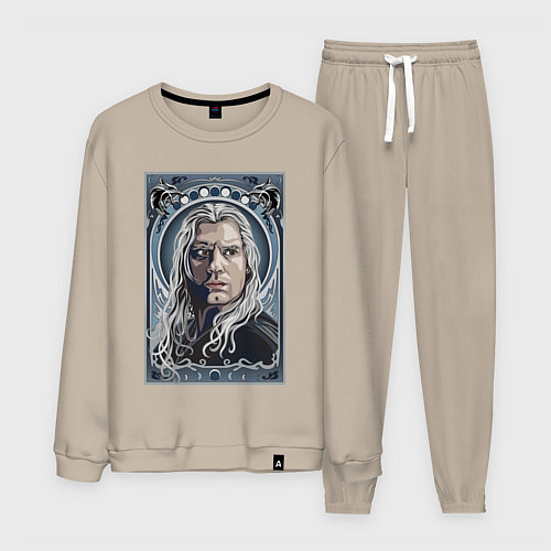 Мужской костюм ВЕДЬМАК НЕТФЛИКС / Миндальный – фото 1