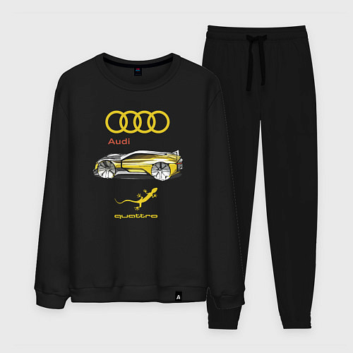 Мужской костюм Audi Quattro - 4X4 Concept / Черный – фото 1