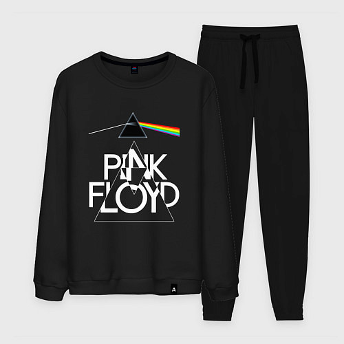 Мужской костюм PINK FLOYD LOGO ПИНК ФЛОЙД / Черный – фото 1