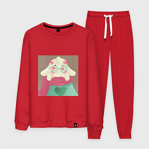 Мужской костюм Deltarune Cute / Красный – фото 1