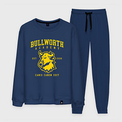 Костюм хлопковый мужской Bully Bullworth Academy, цвет: тёмно-синий