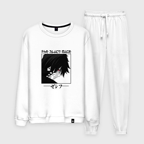 Мужской костюм Хвост Феи Fairy Tail, Зереф Zeref / Белый – фото 1