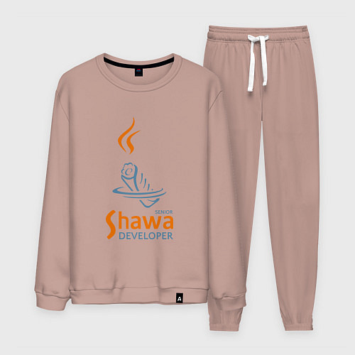 Мужской костюм Senior Shawa Developer / Пыльно-розовый – фото 1