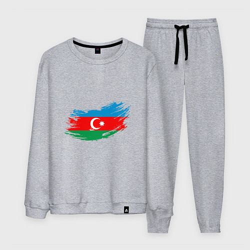 Мужской костюм Флаг - Азербайджан / Меланж – фото 1