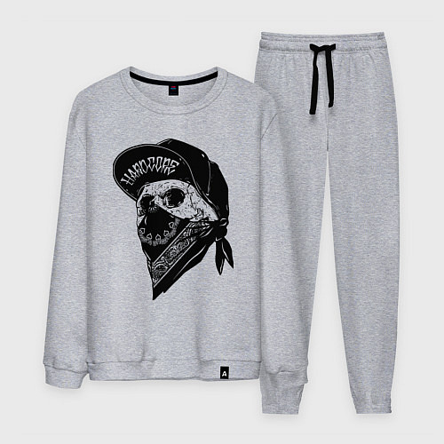 Мужской костюм Hardcore alive! / Меланж – фото 1