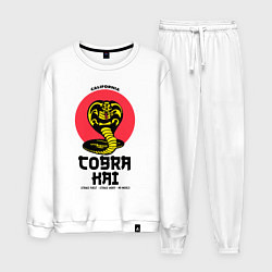Костюм хлопковый мужской Cobra Kai: California, цвет: белый