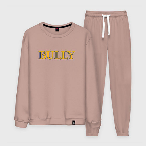 Мужской костюм Bully Big Logo / Пыльно-розовый – фото 1