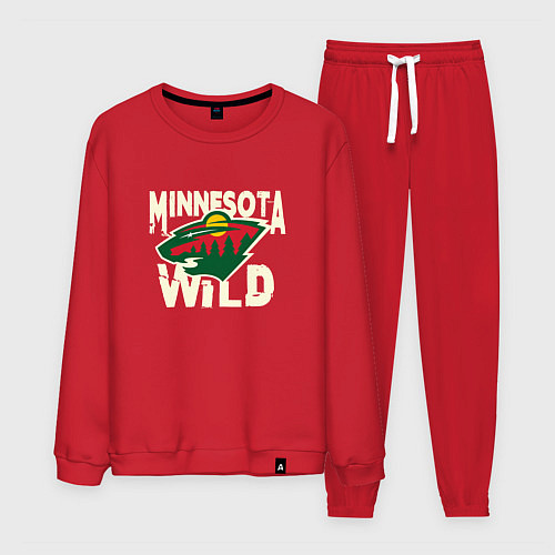 Мужской костюм Миннесота Уайлд, Minnesota Wild / Красный – фото 1