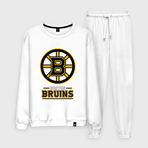 Мужской костюм Boston Bruins , Бостон Брюинз / Белый – фото 1