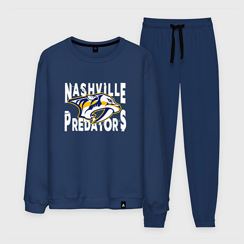 Мужской костюм Nashville Predators, Нэшвилл Предаторз / Тёмно-синий – фото 1