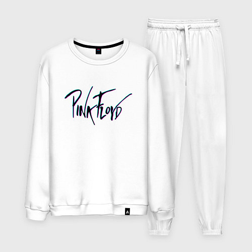 Мужской костюм PINK FLOYD GLITCH ПИНК ФЛОЙД ГЛИТЧ / Белый – фото 1
