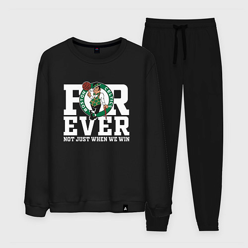 Мужской костюм FOREVER NOT JUST WHEN WE WIN, BOSTON CELTICS, БОСТ / Черный – фото 1