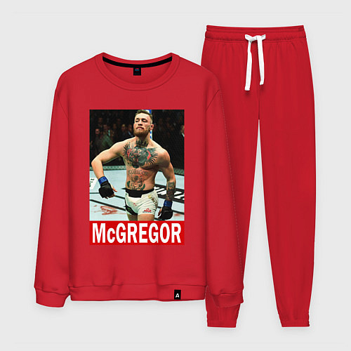 Мужской костюм Конор МакГрегор McGregor / Красный – фото 1