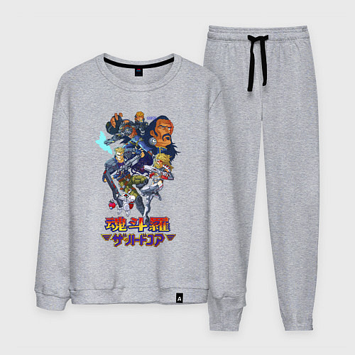 Мужской костюм Hard corps / Меланж – фото 1