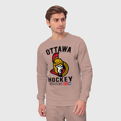 Костюм хлопковый мужской OTTAWA SENATORS ОТТАВА СЕНАТОРЗ, цвет: пыльно-розовый — фото 2