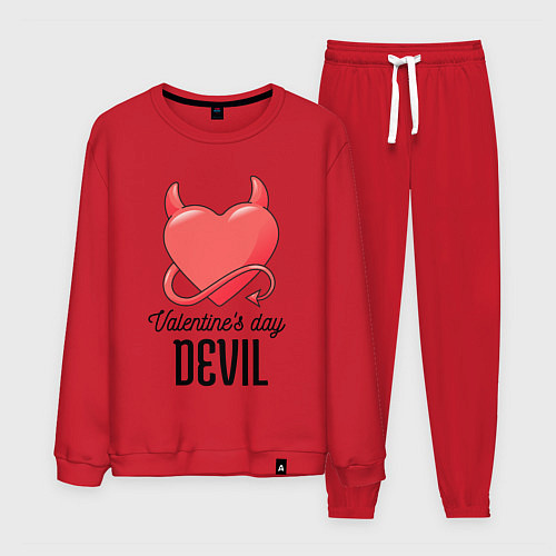 Мужской костюм Valentines Day Devil / Красный – фото 1