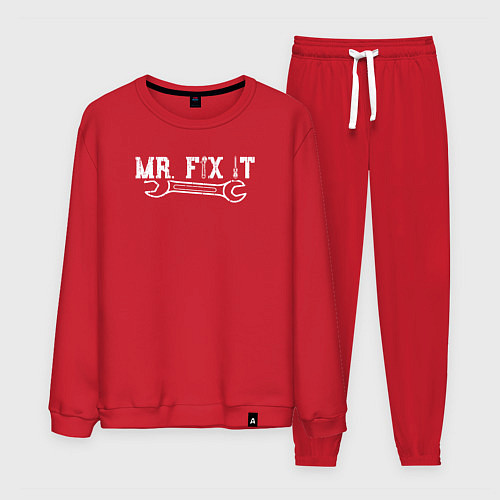 Мужской костюм Mr FIX IT / Красный – фото 1