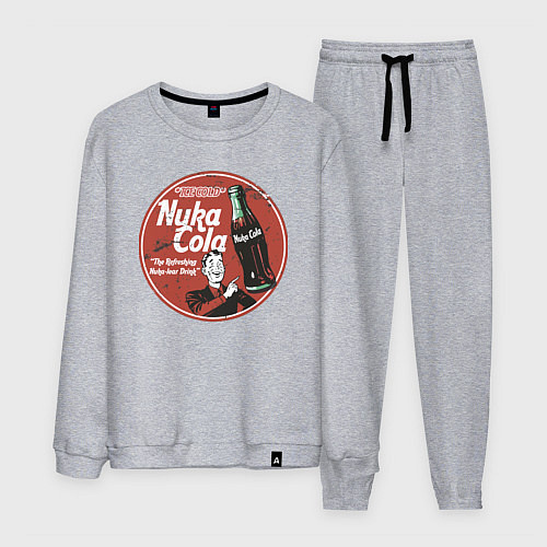 Мужской костюм Nuka Cola Ice Cold Retro / Меланж – фото 1