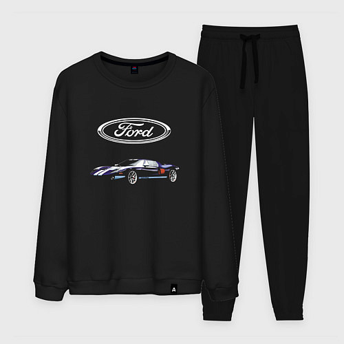 Мужской костюм Ford Racing / Черный – фото 1