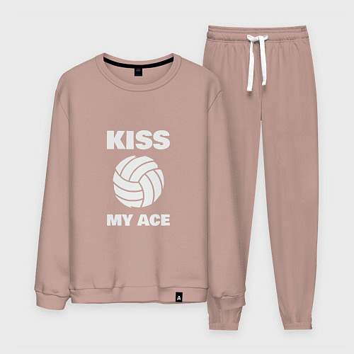 Мужской костюм Kiss - My Ace / Пыльно-розовый – фото 1