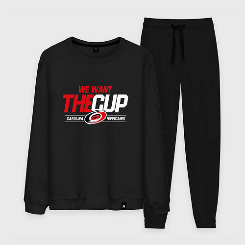 Мужской костюм Carolina Hurricanes we want the cup Каролина Харри / Черный – фото 1