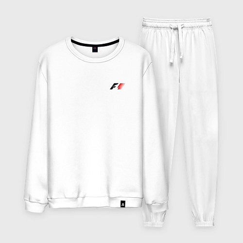 Мужской костюм F-1 MINI LOGO / Белый – фото 1